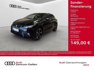 Usata Seat Ibiza FR 116 CV (85 kW) 2025 Nero Utilitaria