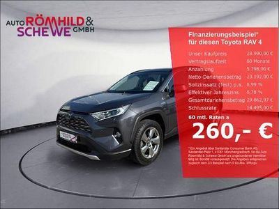 Gebraucht Toyota RAV4 Hybrid Lounge 222 PS (163 kW) 2019 Grey metallic (grau) SUV