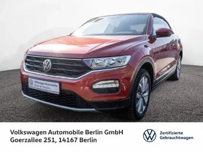 Gebraucht VW T-Roc Cabriolet Style 110 PS (80 kW) 2022 Rot Cabrio