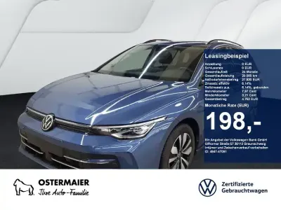 Second-hand VW Golf VIII Goal 150 CP (110 kW) 2025 Albastru Break