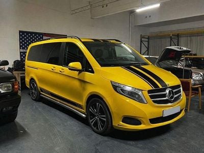 Usata Mercedes V220 Avantgarde 163 CV (119 kW) 2017 Giallo Monovolume