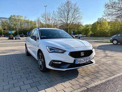 Occasion Seat Leon ST FR 204 PK (150 kW) 2021 Wit Stationwagen