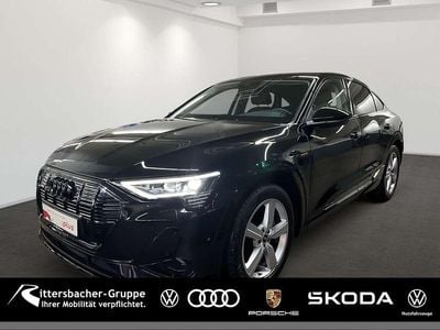 Gebraucht Audi e-tron S-Line 230 kW (313 PS) 2022 Mythosschwarz metallic SUV