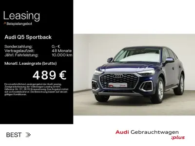 Gebraucht Audi Q5 Sportback S-Line 299 PS (219 kW) 2022 Blau SUV
