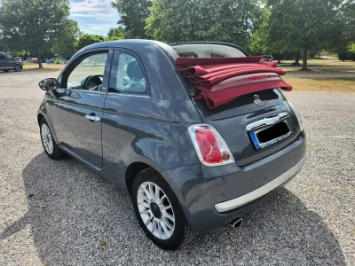Gebraucht Fiat 500 Lounge 69 PS (50 kW) 2010 Grau Kleinwagen