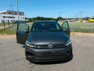 Gebraucht VW Touran R-line 190 PS (139 kW) 2018 Grau Van / Kleinbus