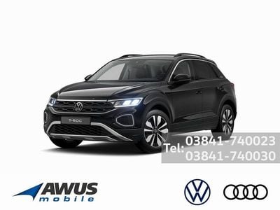 Gebraucht VW T-Roc Goal 150 PS (110 kW) 2025 Schwarz / deep black (metallic) SUV