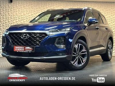 Usata Hyundai Santa Fe Premium 185 CV (136 kW) 2019 Blu SUV