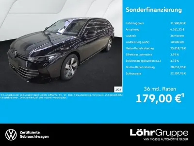 Gebraucht VW Passat Business 150 PS (110 kW) 2025 Grenadillschwarz metallic Kombi