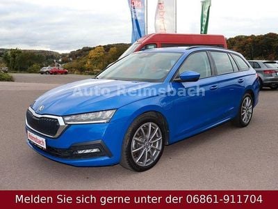 Gebraucht Skoda Octavia 204 PS (150 kW) 2022 Blau Kombi