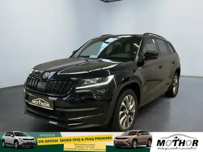 Gebraucht Skoda Kodiaq SportLine 200 PS (147 kW) 2021 Schwarzmagic perleffekt SUV
