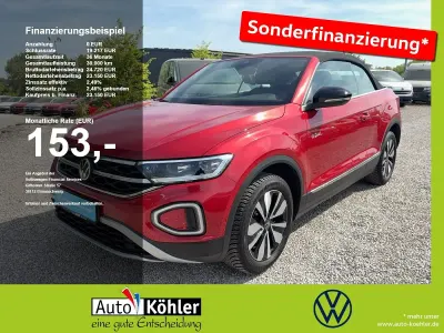 Gebraucht VW T-Roc Goal 116 PS (85 kW) 2025 Kings red SUV
