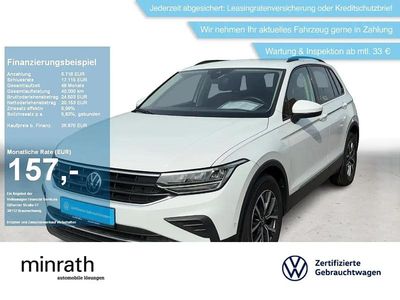 Gebraucht VW Tiguan Life 110 PS (80 kW) 2023 Weiß SUV