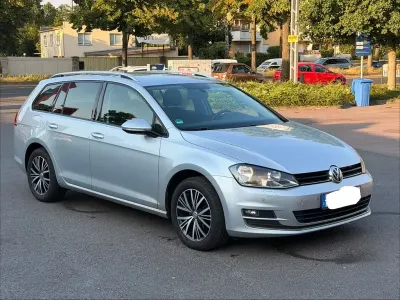 Gebraucht VW Golf VII Allstar 110 PS (80 kW) 2016 Silber Kombi