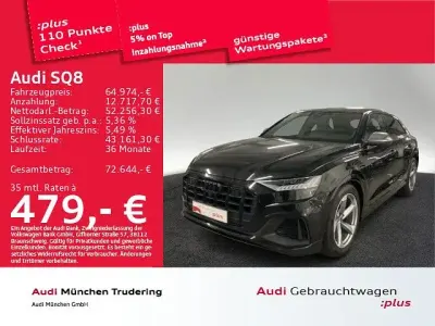 Gebraucht Audi SQ8 Ambiente 507 PS (372 kW) 2023 Mythosschwarz metallic SUV