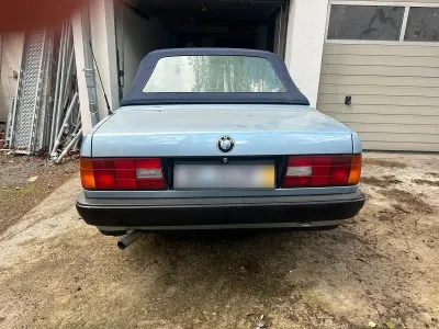 Gebraucht BMW 318 Cabriolet 113 PS (83 kW) 1992 Blau Cabrio