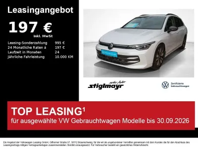 Gebraucht VW Golf VIII Goal 150 PS (110 kW) 2025 Oryxweiß perlmutteffekt Kombi