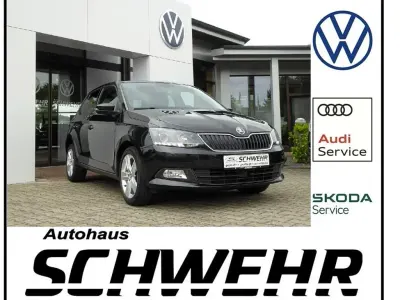 Gebraucht Skoda Fabia Ambition 90 PS (66 kW) 2016 Schwarz Limousine