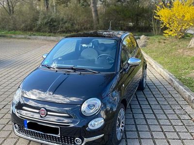 Gebraucht Fiat 500 Mirror 69 PS (50 kW) 2018 Schwarz Kleinwagen