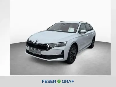Neu Skoda Octavia 150 PS (110 kW) 2026 Moon weiss perleffekt Kombi