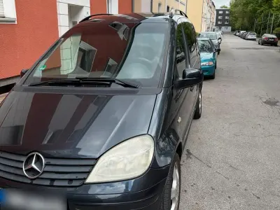 Gebraucht Mercedes Vaneo 80 PS (58 kW) 2004 Blau Van / Kleinbus