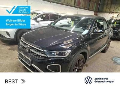 Gebraucht VW T-Roc Cabriolet Style 150 PS (110 kW) 2022 Deep black perleffekt Cabrio