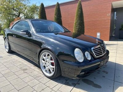 Usata Mercedes CLK430 Avantgarde 279 CV (205 kW) 2002 Nero Cabrio