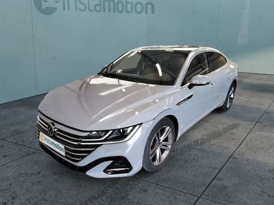 gebraucht VW Arteon 2.0 TDI DSG 4M R-LINE IQ.LIGHT ST.HEIZ AHK LM18