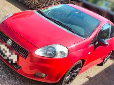 Gebraucht Fiat Grande Punto Sport 131 PS (96 kW) 2007 Rot Kleinwagen