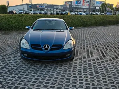 Gebraucht Mercedes SLK200 163 PS (119 kW) 2006 Blau Cabrio