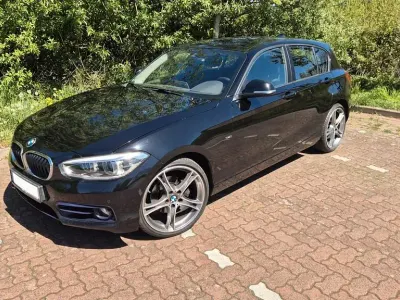 Brugt BMW 118 Sport Line 150 HK (110 kW) 2015 Sort Hatchback
