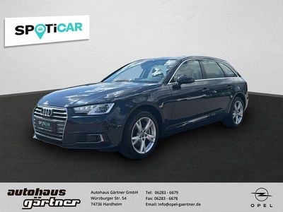 Gebraucht Audi A4 Sport 190 PS (139 kW) 2018 Mondscheinblau metallic Kombi