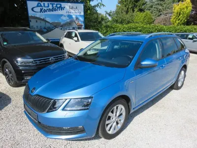 Gebraucht Skoda Octavia Drive 116 PS (85 kW) 2017 Denimblau metallic Kombi