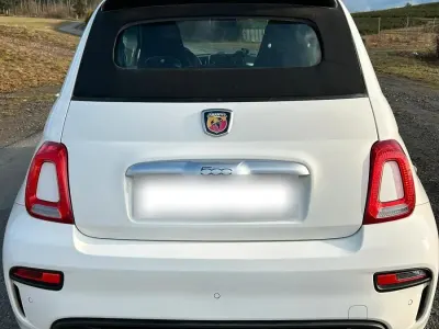 Używany Abarth 595C 145 KM (106 kW) 2018 Biały Kabriolet