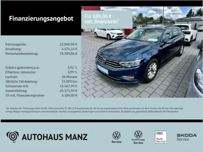 Gebraucht VW Passat Business 150 PS (110 kW) 2022 Blau Kombi