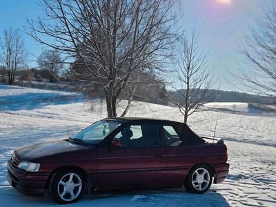 Rot Gebraucht 1991 Ford Escort Cabriolet Cabrio | 3.500 €