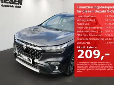 Gebraucht Suzuki SX4 S-Cross Comfort+ 116 PS (85 kW) 2025 Grau SUV