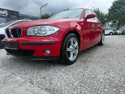 Brugt BMW 118 129 HK (94 kW) 2006 Rød Hatchback