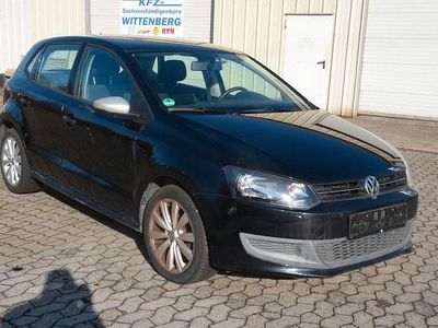 Gebraucht VW Polo Trendline 60 PS (44 kW) 2012 Schwarz Kleinwagen