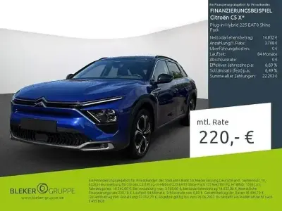 Gebraucht Citroën C5 X Shine 181 PS (133 kW) 2022 Blau Kombi