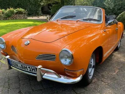 Używany VW Karmann Ghia Karmann 48 KM (35 kW) 1970 Pomarańczowy Coupe