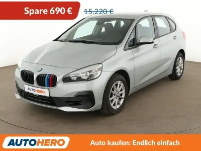 Gebraucht BMW 218 Active Tourer Advantage 140 PS (102 kW) 2019 Grau Van / Kleinbus