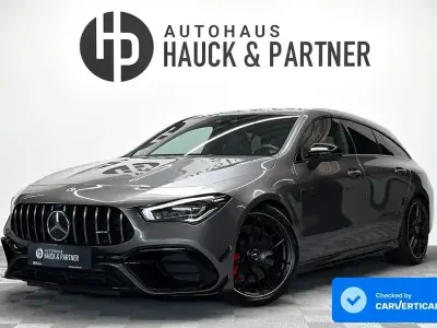 Gebraucht Mercedes CLA45 AMG Shooting Brake AMG 422 PS (310 kW) 2021 Grau Kombi