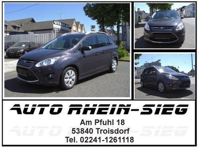Gebraucht Ford Grand C-Max 125 PS (91 kW) 2013 Grau metallic Van / Kleinbus