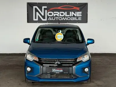 Gebraucht Mitsubishi Space Star Top 80 PS (58 kW) 2020 Blau Kleinwagen