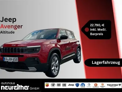 Gebraucht Jeep Avenger Altitude 101 PS (74 kW) 2025 Rot SUV