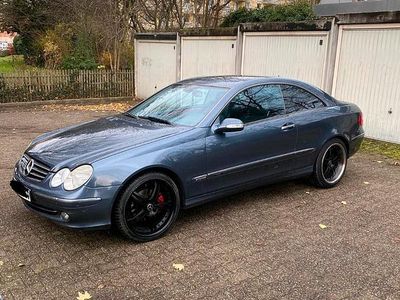 Brugt Mercedes CLK240 170 HK (125 kW) 2002 Blå Coupe