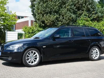 Gebraucht BMW 520 Sport Line 177 PS (130 kW) 2007 Schwarz Kombi