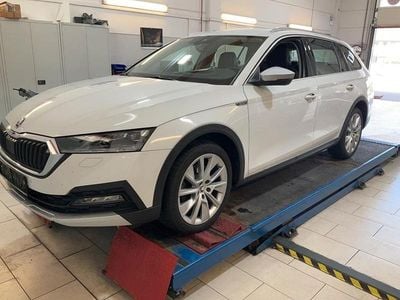 Gebraucht Skoda Octavia Scout 4x4 150 PS (110 kW) 2022 Weiß Kombi