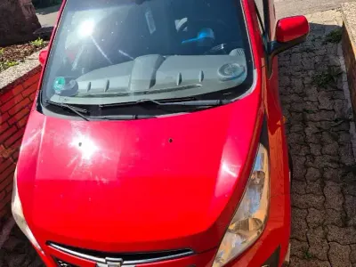 Gebraucht Chevrolet Spark 68 PS (50 kW) 2010 Rot Kleinwagen